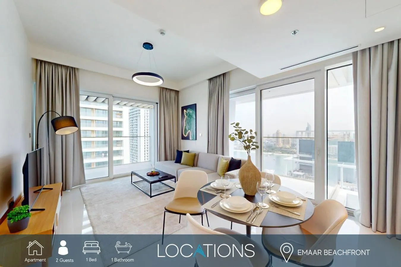 Grand Bleu - Luxurious One Bedroom With Sea View Dubai