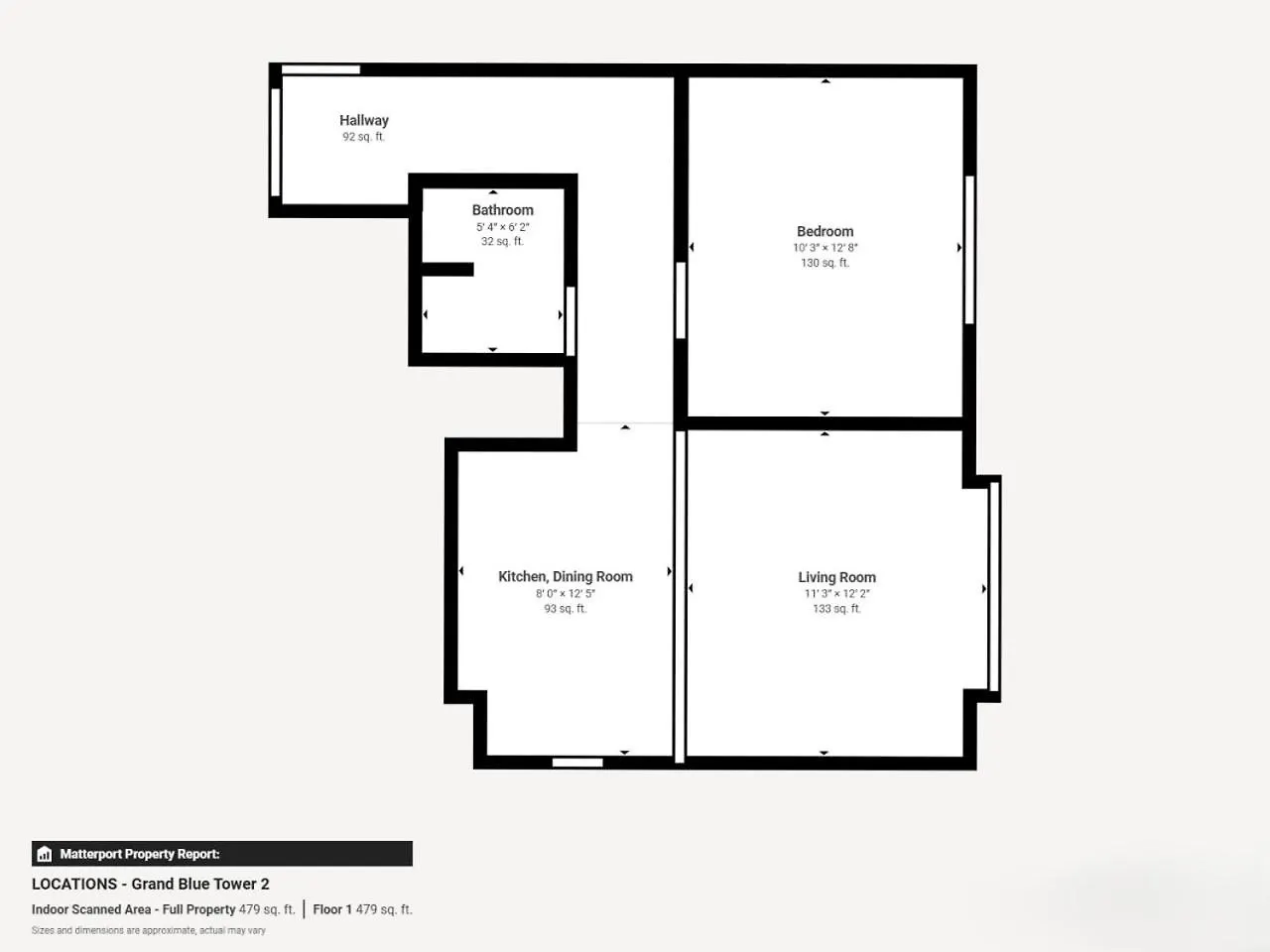 Apartment Grand Bleu - Luxurious One Bedroom With Sea View Dubai
